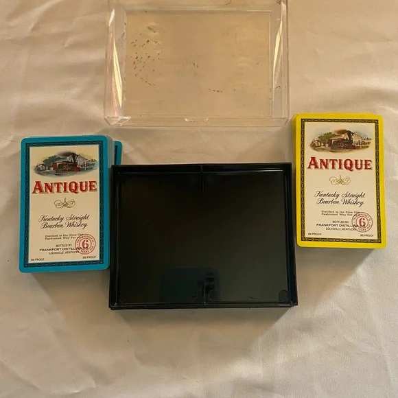 VTG Double Decks of Playing Cards Antique Kentucky Straight Bourbon Whiskey - Picture 7 of 9